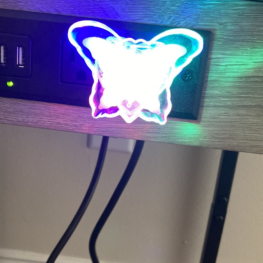 Butterfly night light